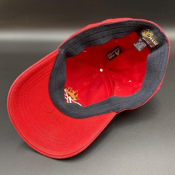 Nascar Dale Earnhardt #8 Budweiser A-Flex Red Cap - Picture 5 of 8